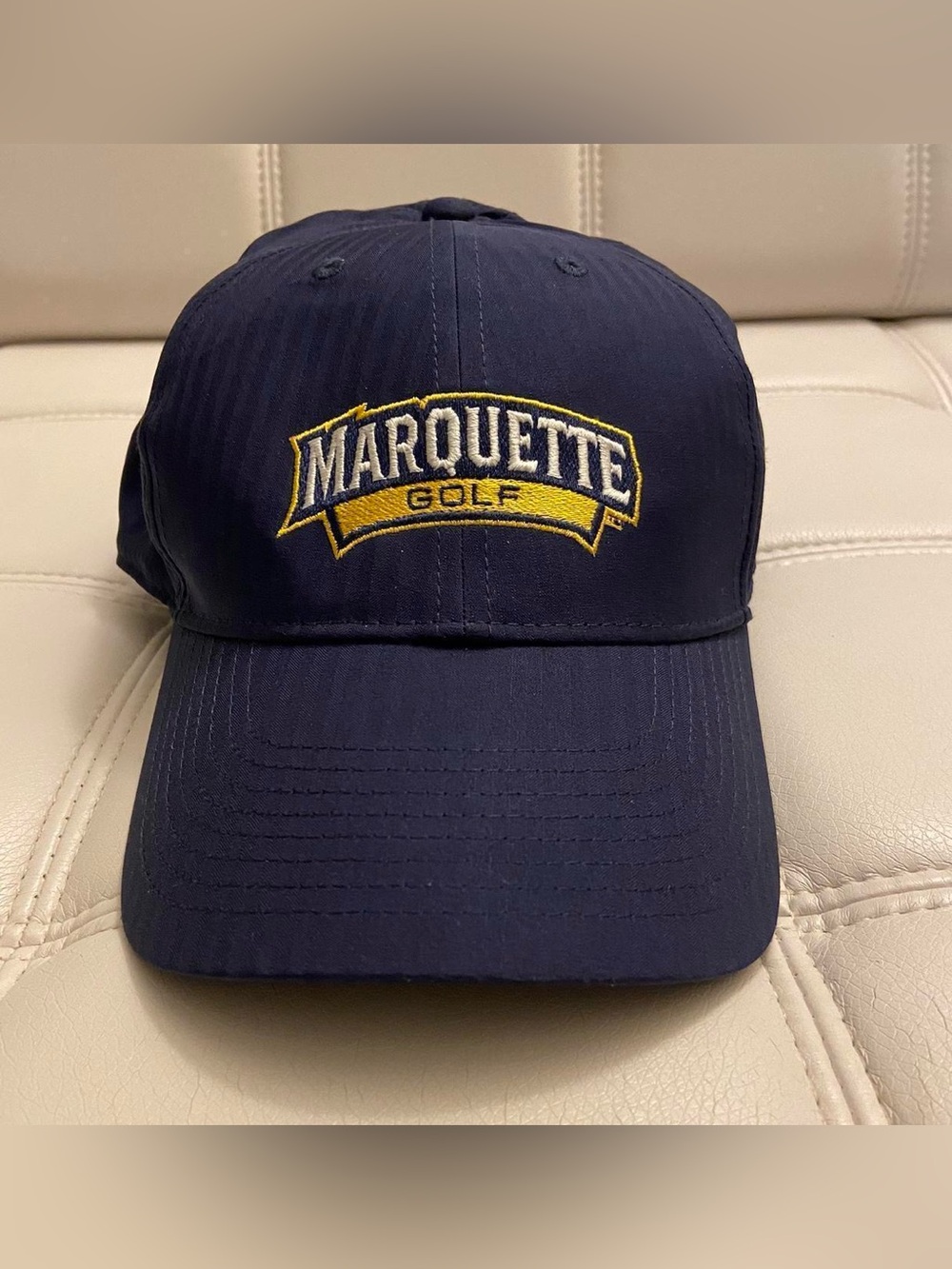 Marquette Nike Navy Golf Hat